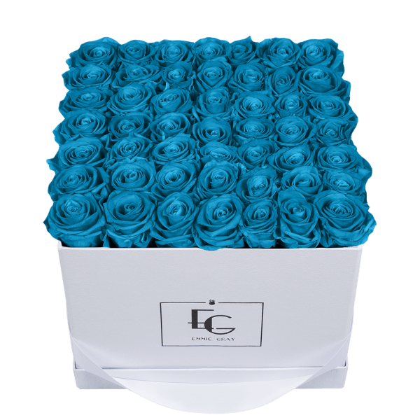 CLASSIC INFINITY ROSEBOX | AQUAMARINE | L