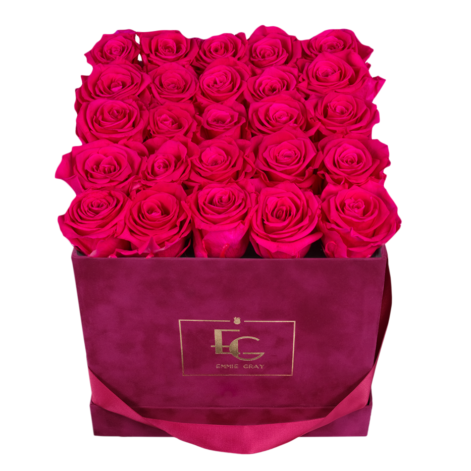 CLASSIC INFINITY ROSEBOX | HOT PINK | M