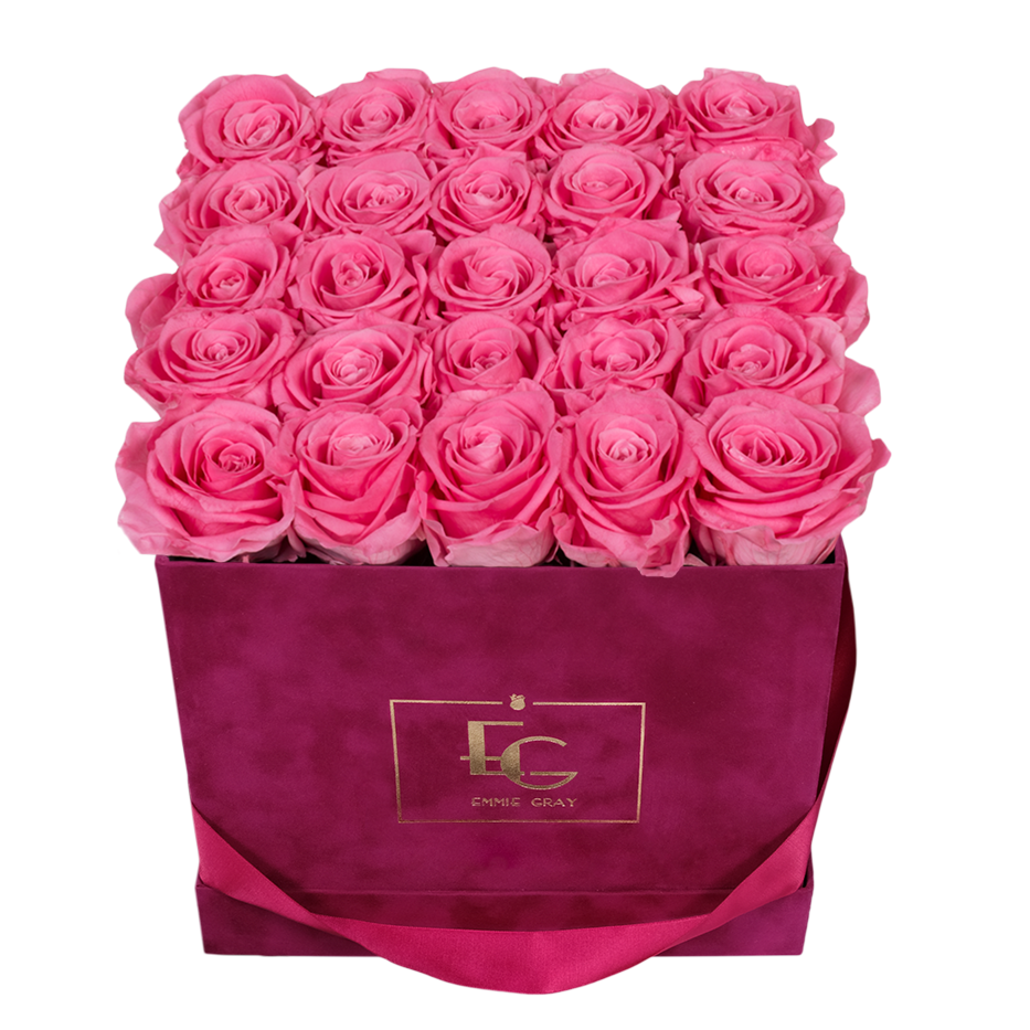 CLASSIC INFINITY ROSEBOX | BABY PINK | M