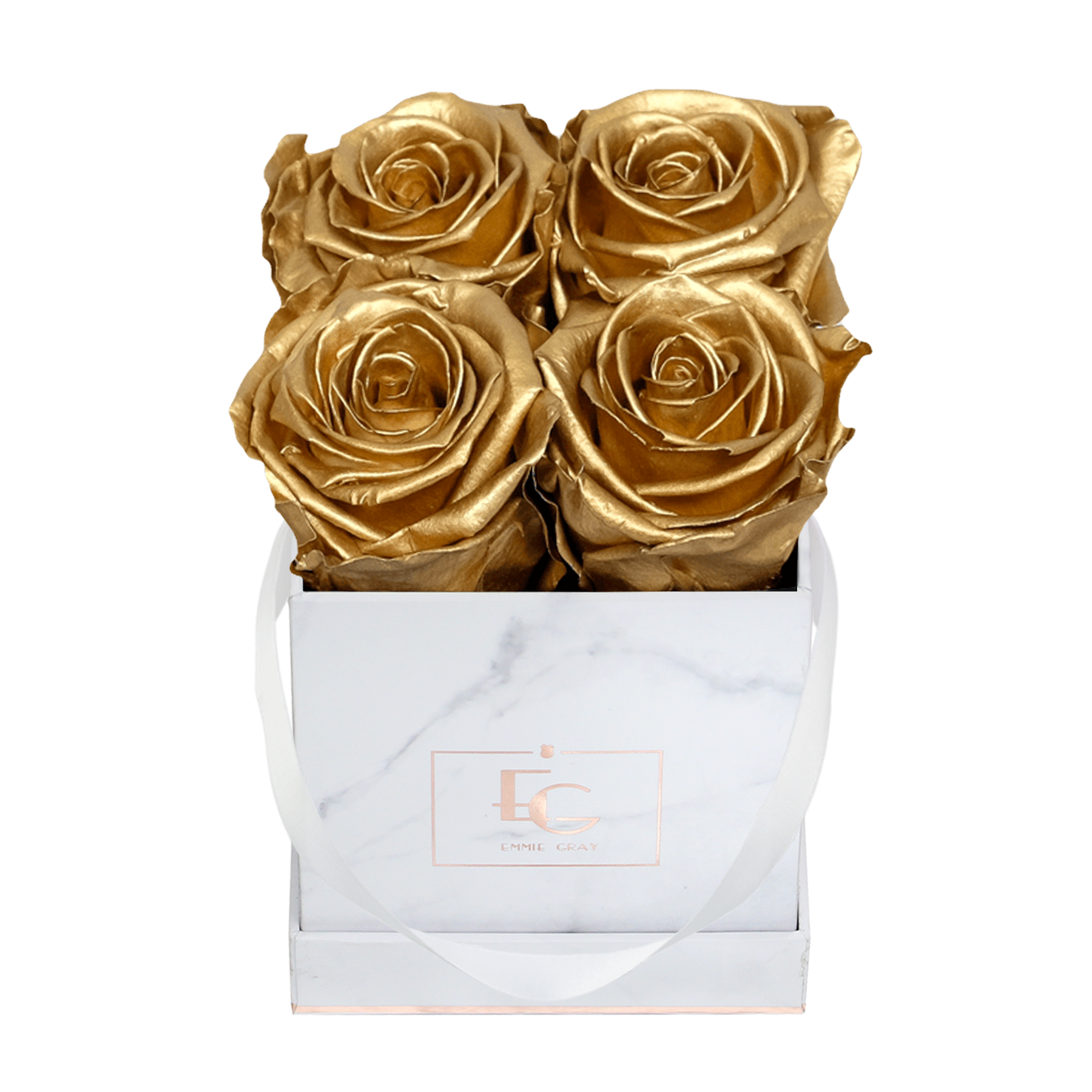 Classic Infinity Rosebox | Gold | XS