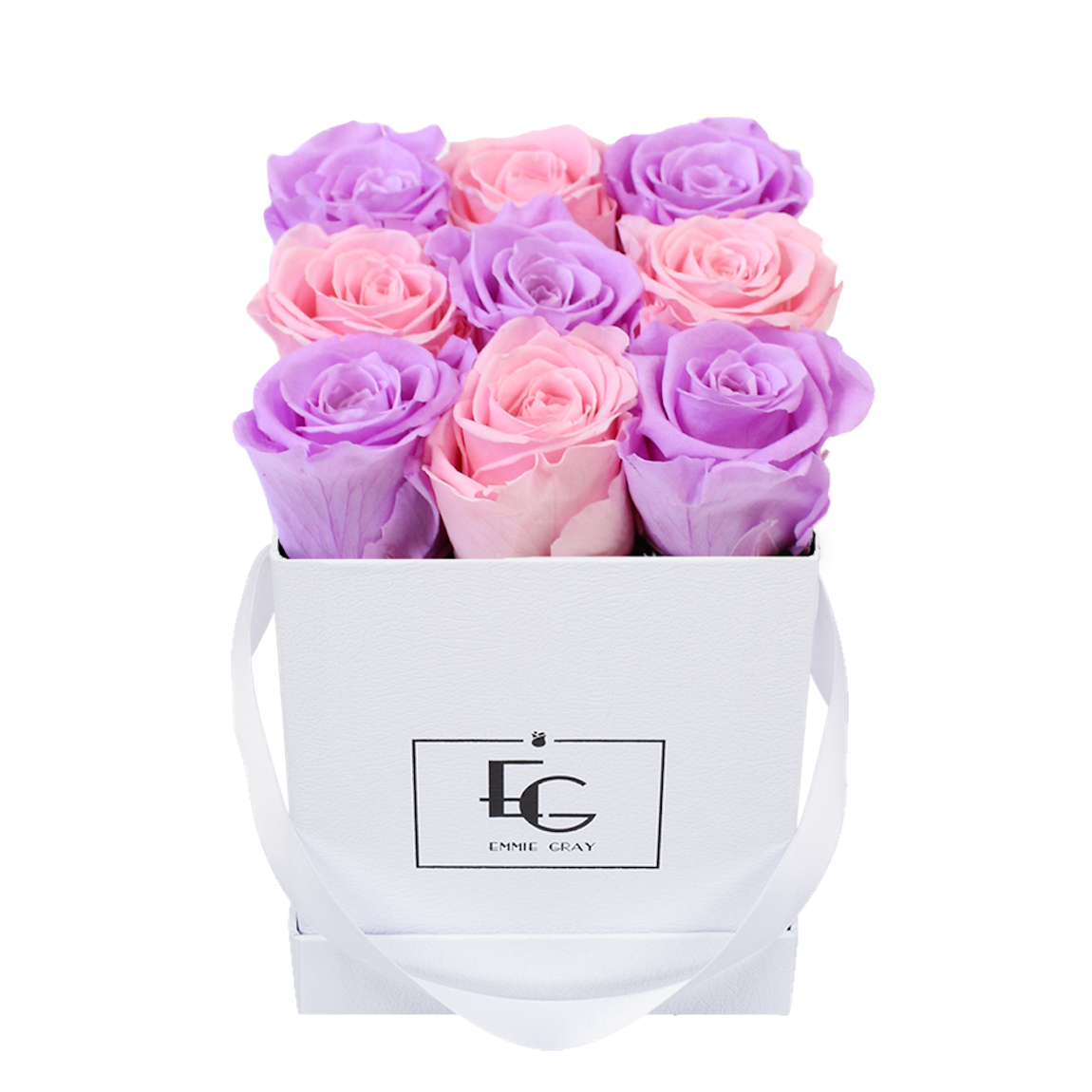 MIX INFINITY ROSEBOX | BRIDAL PINK & BABY LILLI | S