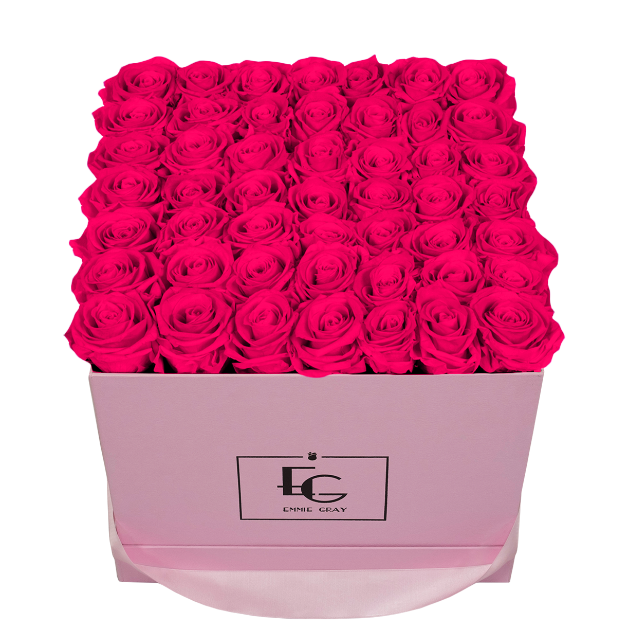 CLASSIC INFINITY ROSEBOX | HOT PINK | L