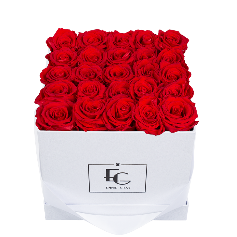 CLASSIC INFINITY ROSEBOX | VIBRANT RED | M