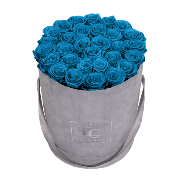 CLASSIC INFINITY ROSEBOX | AQUAMARINE | L