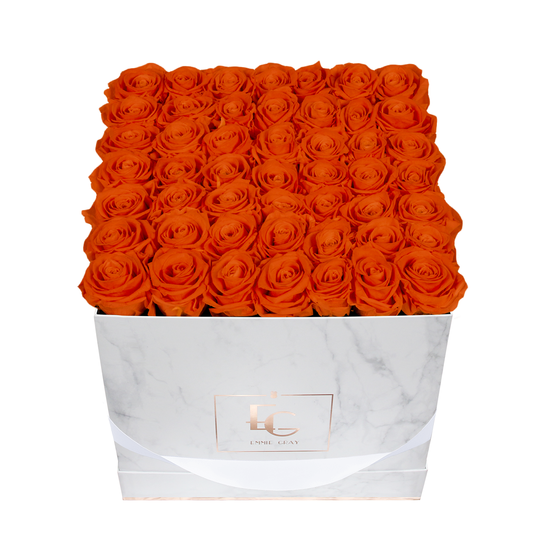 Classic Infinity Rosebox | Orange Flame | L