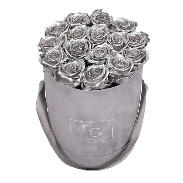 CLASSIC INFINITY ROSEBOX | SILVER | M