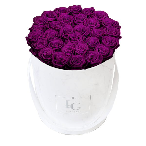 CLASSIC INFINITY ROSEBOX | VELVET PLUM | L