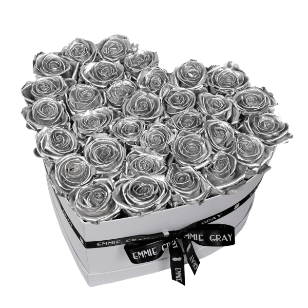 CLASSIC INFINITY ROSEBOX | SILVER | L