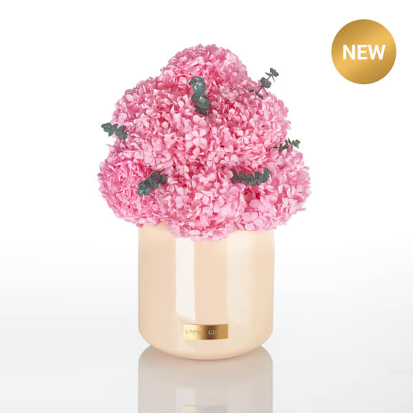 Premium Metallic Signature Hydrangea Infinity | Bridal Pink | L