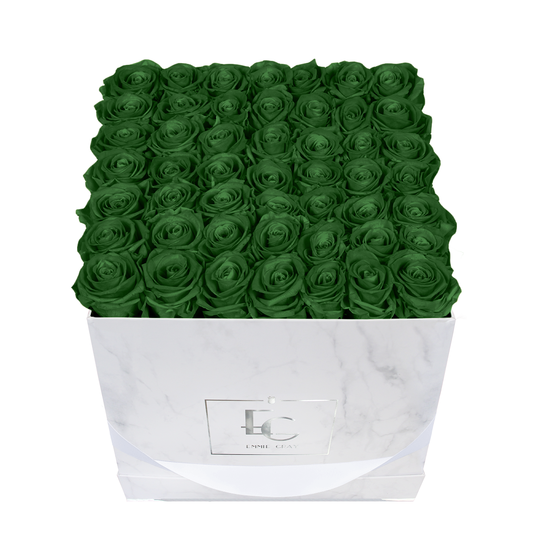 Classic Infinity Rosebox | Emerald Green | L