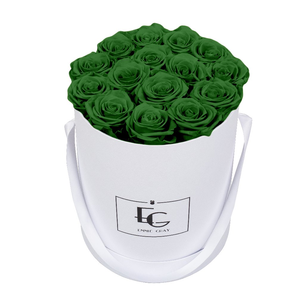 CLASSIC INFINITY ROSEBOX | EMERALD GREEN | M