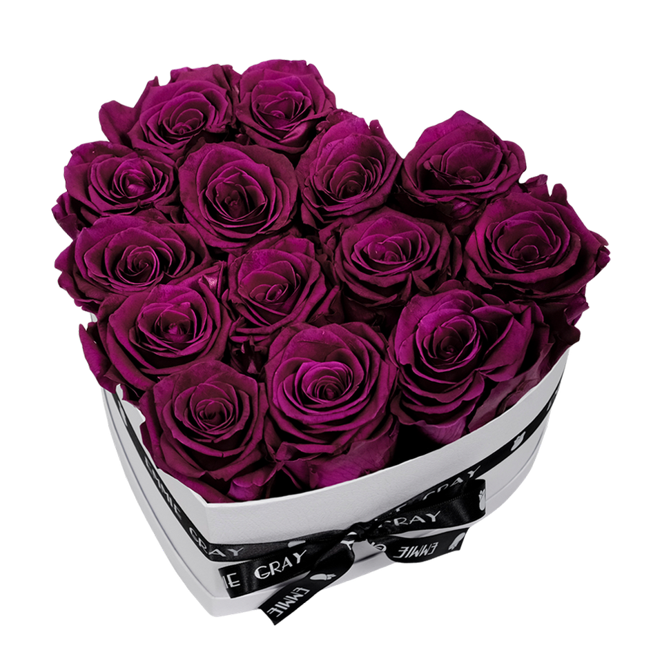 CLASSIC INFINITY ROSEBOX | VELVET PLUM | M