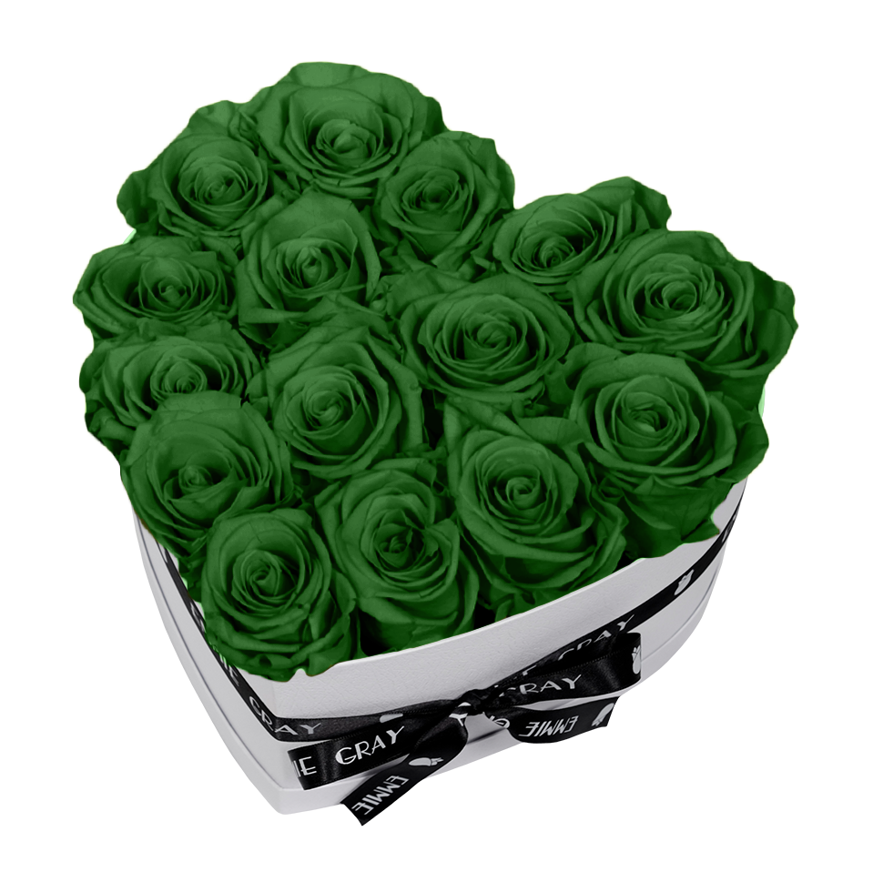 CLASSIC INFINITY ROSEBOX | EMERALD GREEN | M