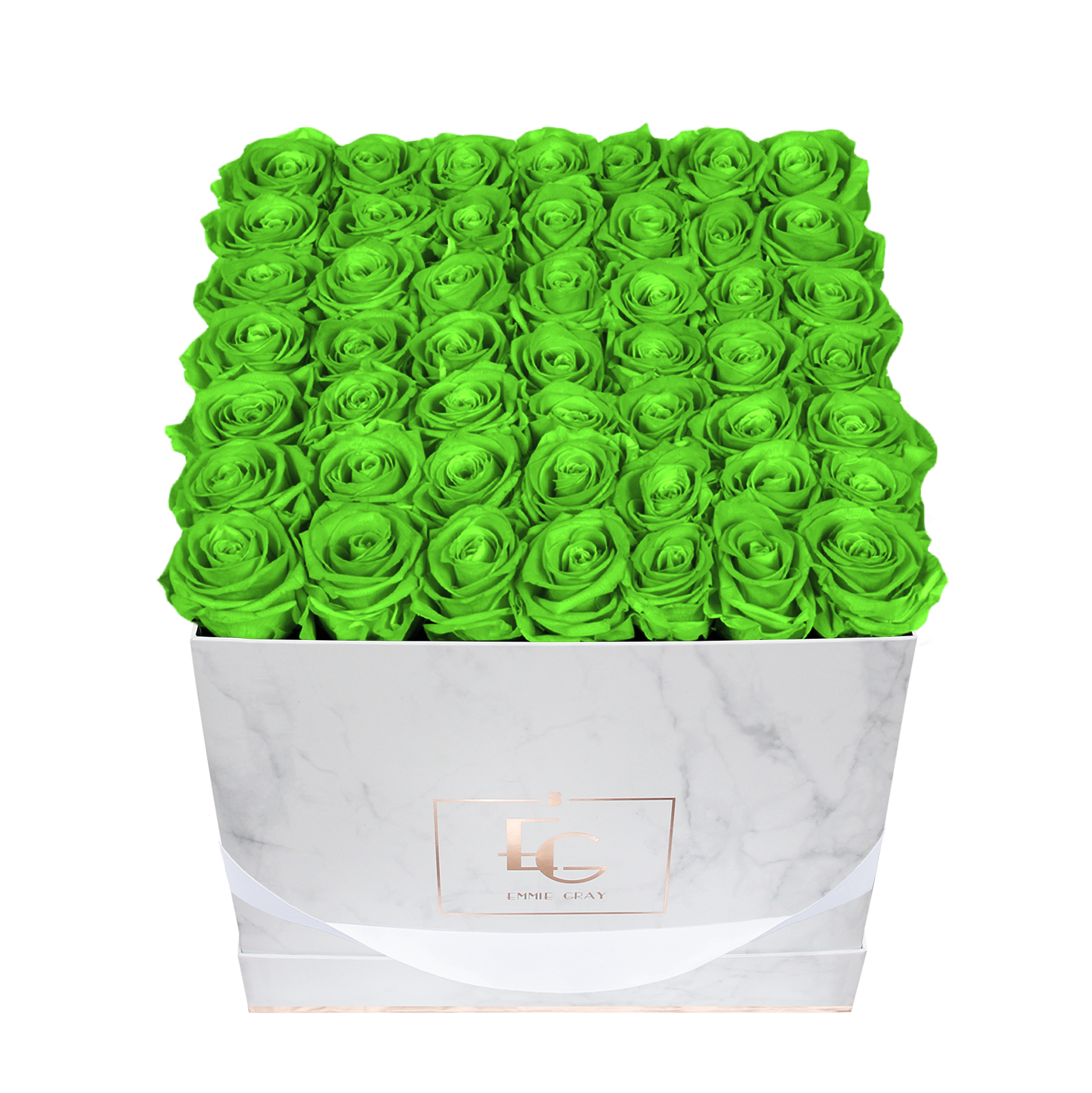 Classic Infinity Rosebox | Green Glow | L