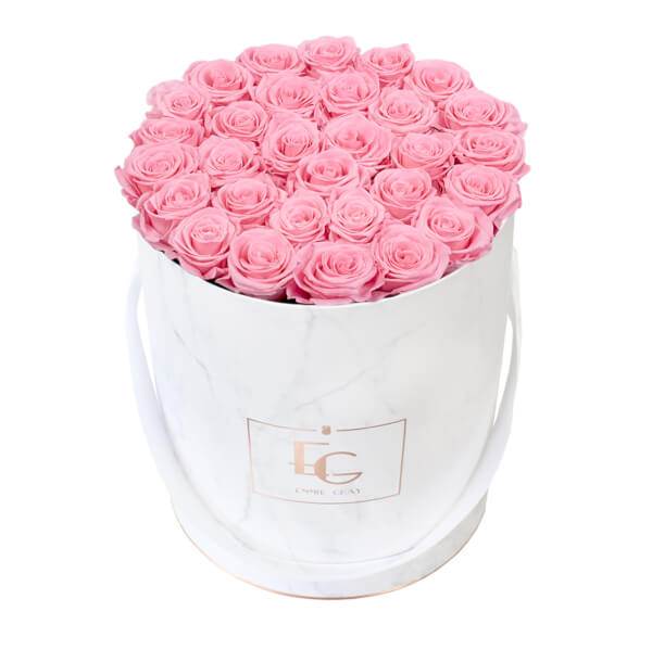 Classic Infinity Rosebox | Bridal Pink | L