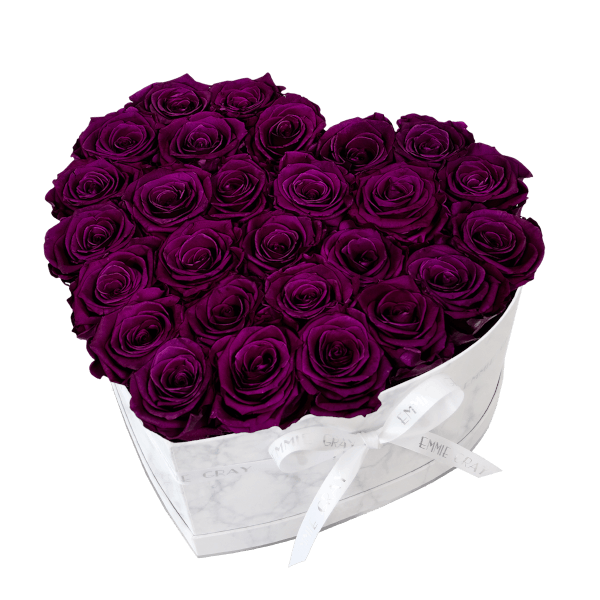 Classic Infinity Rosebox | Velvet Plum | L