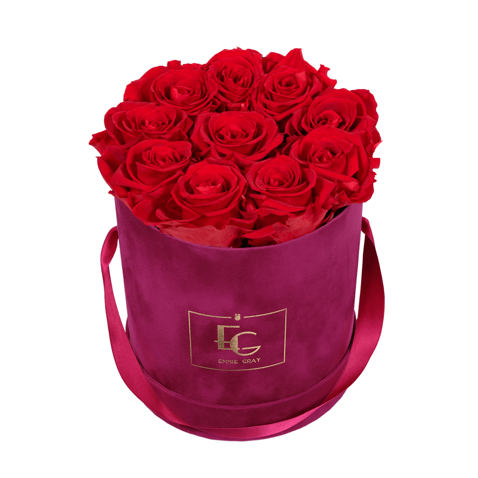 CLASSIC INFINITY ROSEBOX | VIBRANT RED | S