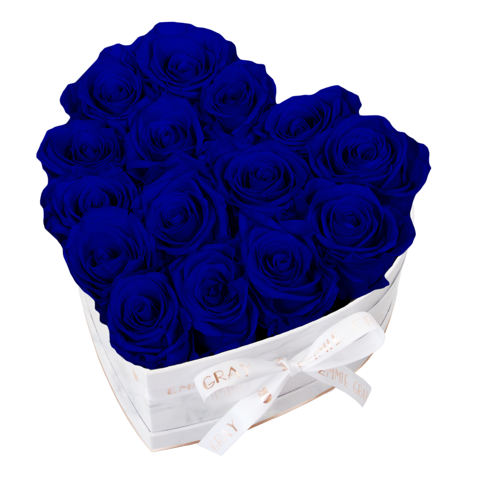 Classic Infinity Rosebox | Ocean Blue | M