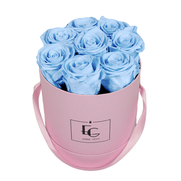 CLASSIC INFINITY ROSEBOX | BABY BLUE | S