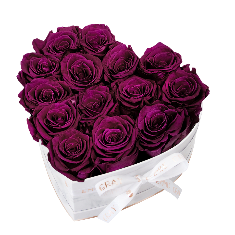 Classic Infinity Rosebox | Velvet Plum | M