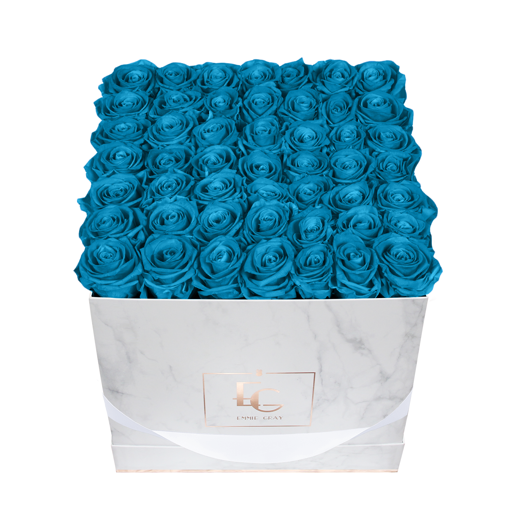 Classic Infinity Rosebox | Aquamarine | L