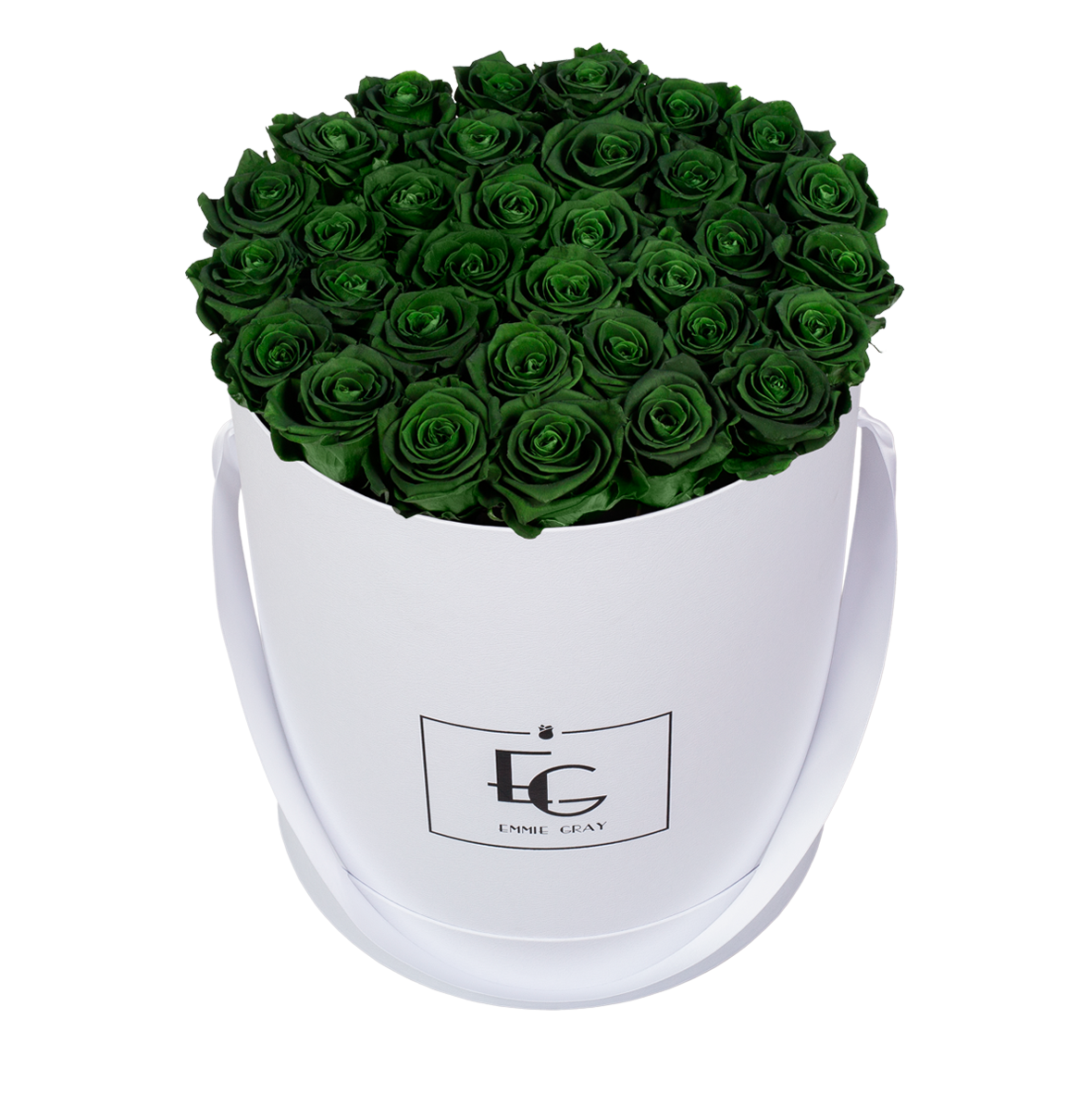 CLASSIC INFINITY ROSEBOX | EMERALD GREEN | L