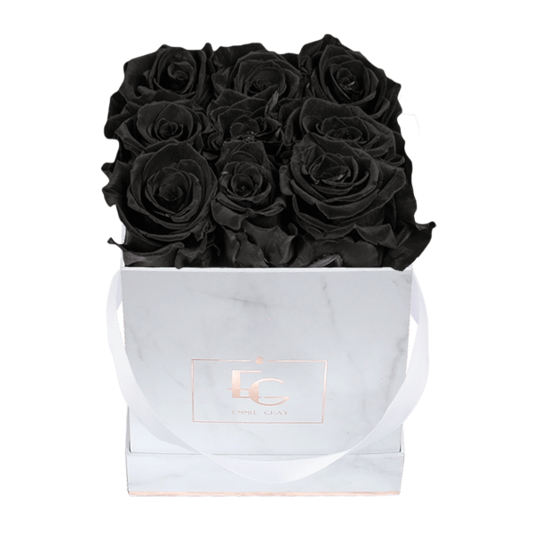 Classic Infinity Rosebox | Black Beauty | S