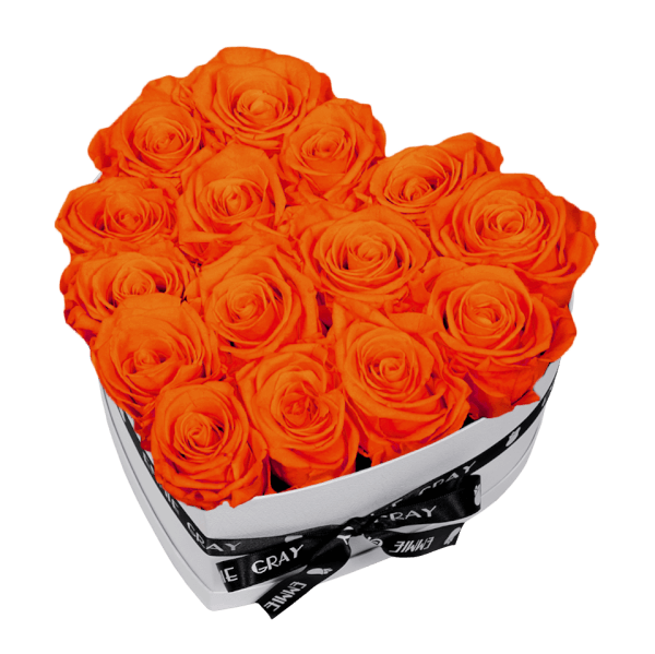 CLASSIC INFINITY ROSEBOX | ORANGE FLAME | M