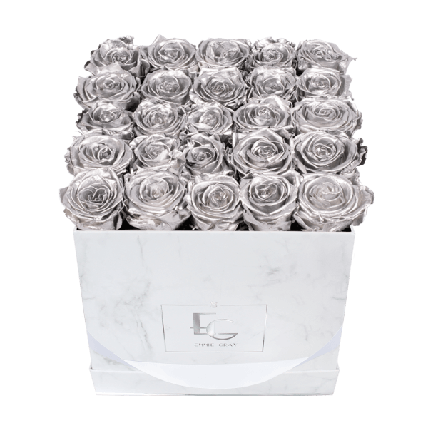 Classic Infinity Rosebox | Silver | M