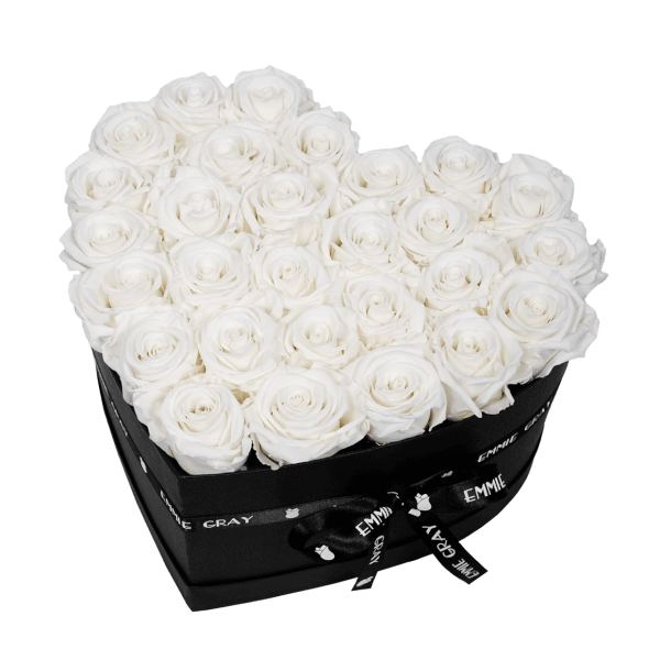 CLASSIC INFINITY ROSEBOX | PURE WHITE | L