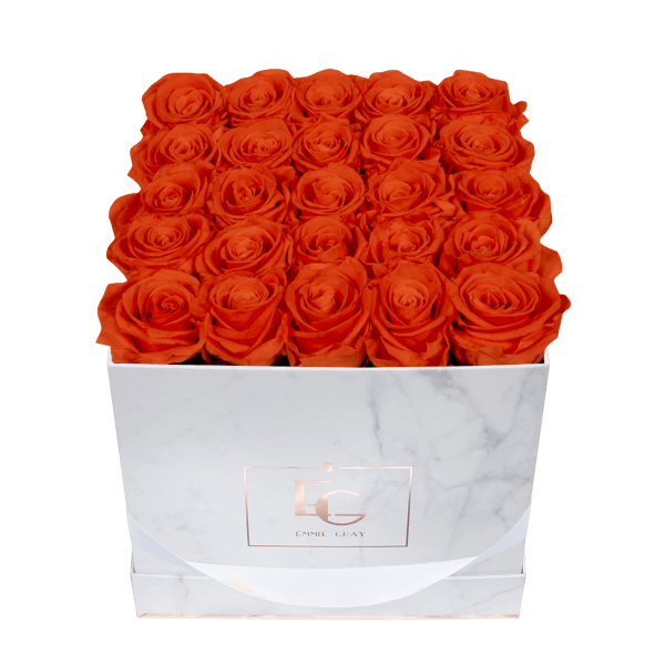 Classic Infinity Rosebox | Orange Flame | M