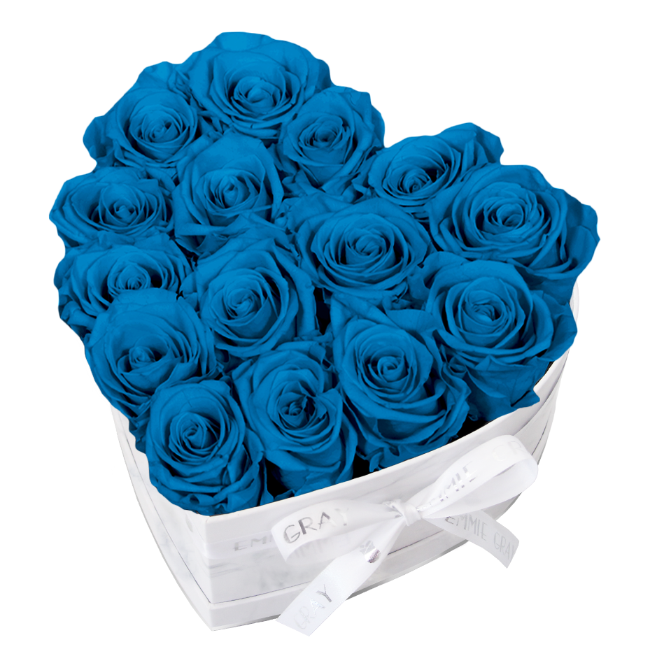 Classic Infinity Rosebox | Aquamarine | M