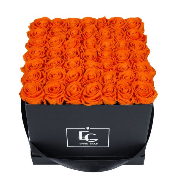 CLASSIC INFINITY ROSEBOX | ORANGE FLAME | L