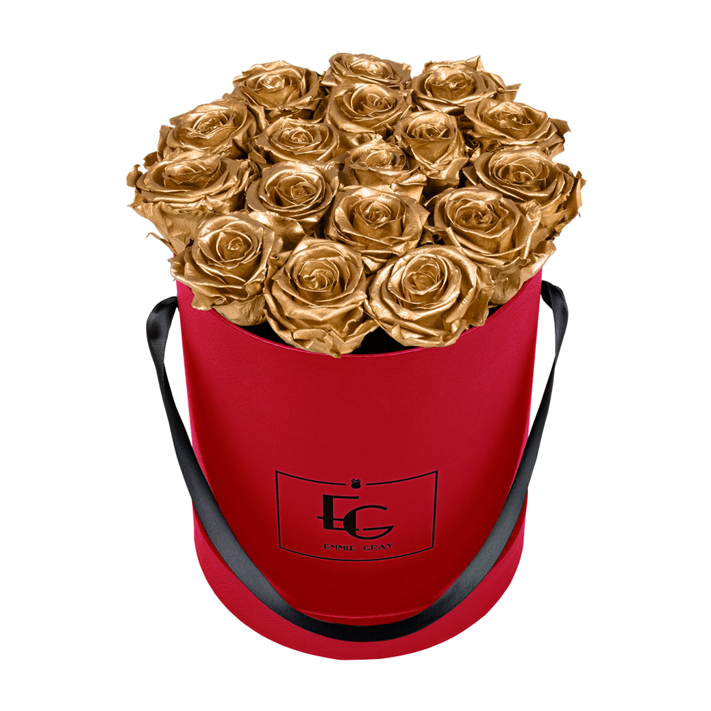 CLASSIC INFINITY ROSEBOX | GOLD | M