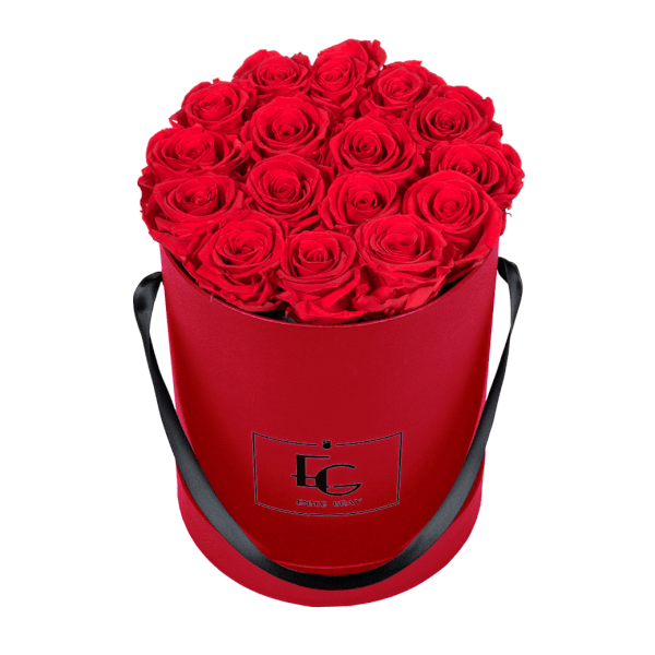 CLASSIC INFINITY ROSEBOX | VIBRANT RED | M