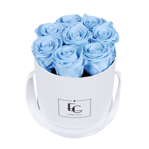 CLASSIC INFINITY ROSEBOX | BABY BLUE | S