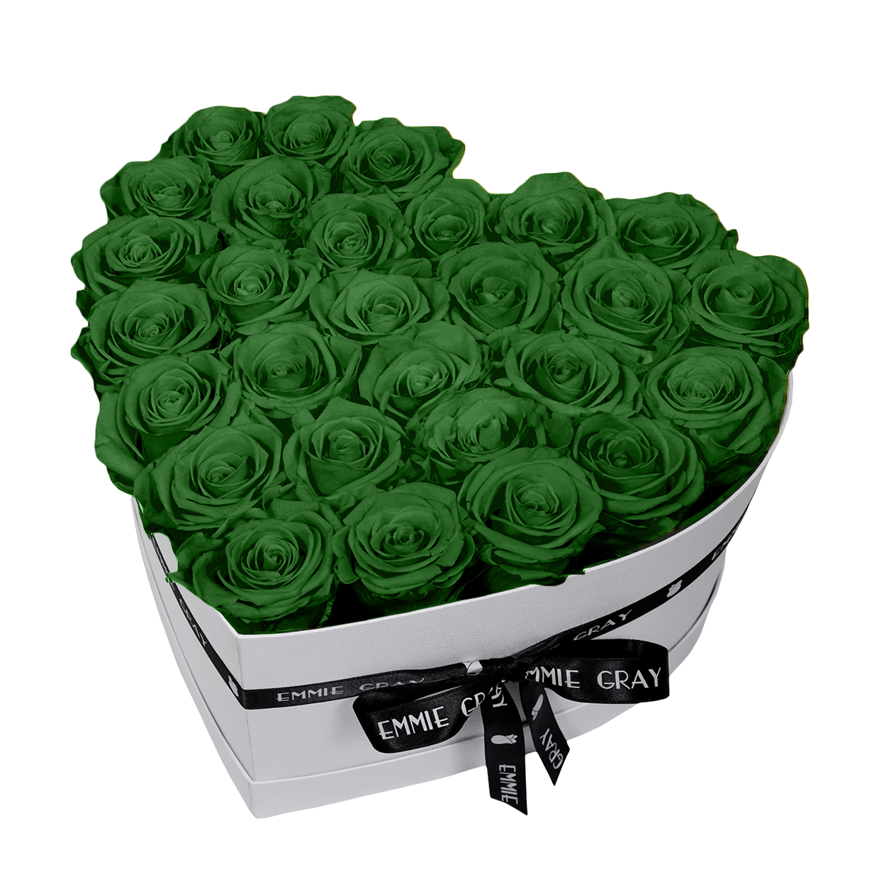 CLASSIC INFINITY ROSEBOX | EMERALD GREEN | L