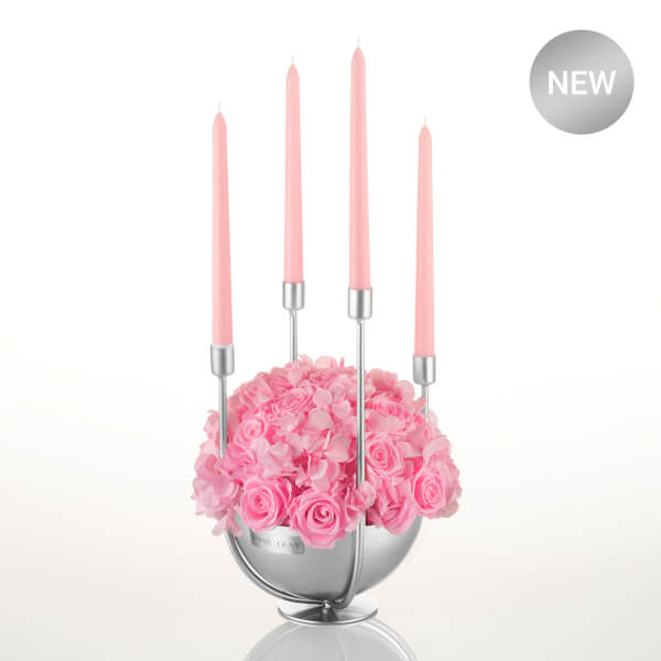 Premium Candle Bowl Infinity | Bridal Pink | L
