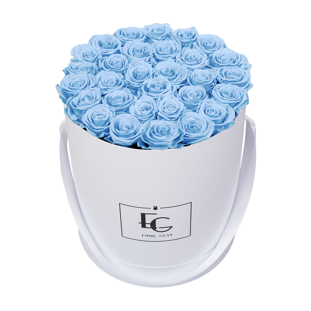 CLASSIC INFINITY ROSEBOX | BABY BLUE | L