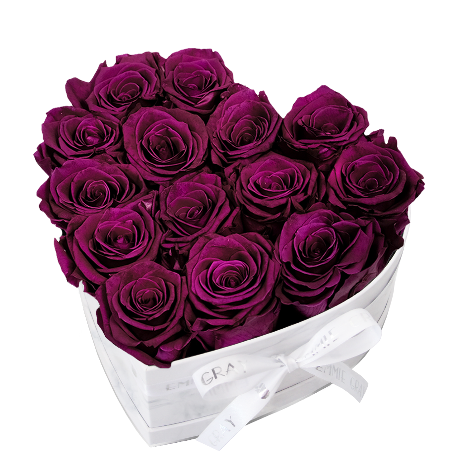 Classic Infinity Rosebox | Velvet Plum | M