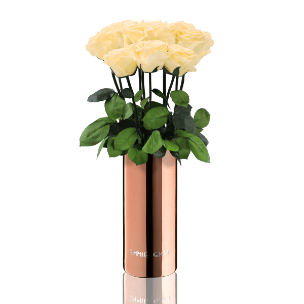 Classic Vase Set | Champagne | 10 ROSES