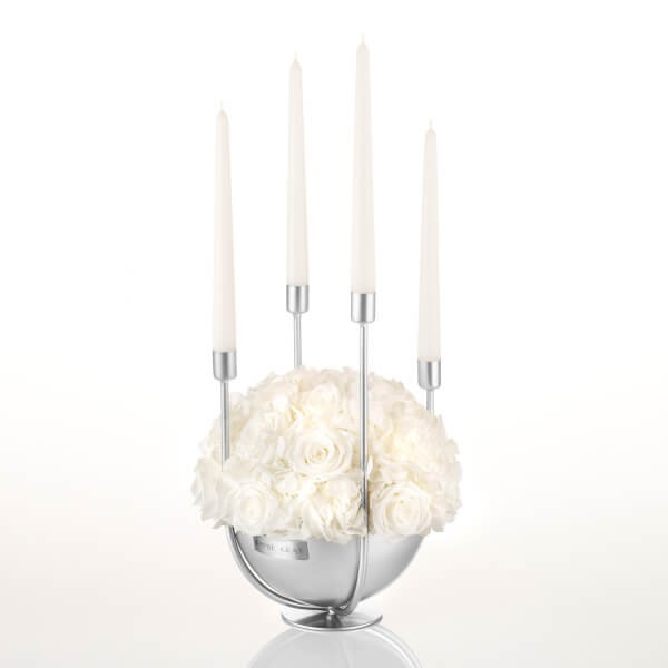 Premium Candle Bowl Infinity | Pure White | L