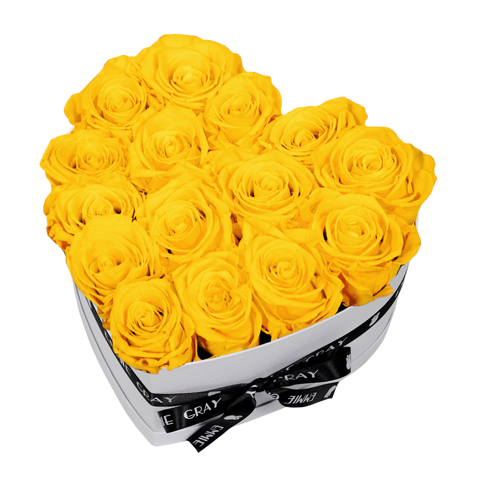 CLASSIC INFINITY ROSEBOX | SUNNY YELLOW | M