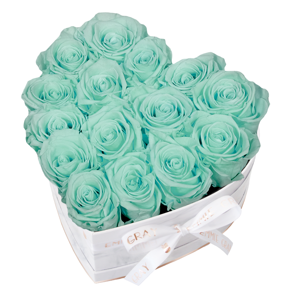 Classic Infinity Rosebox | Minty Green | M