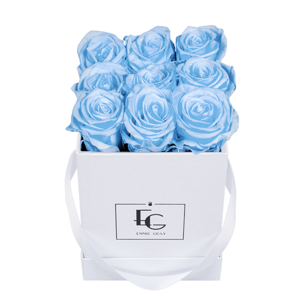 CLASSIC INFINITY ROSEBOX | BABY BLUE | S