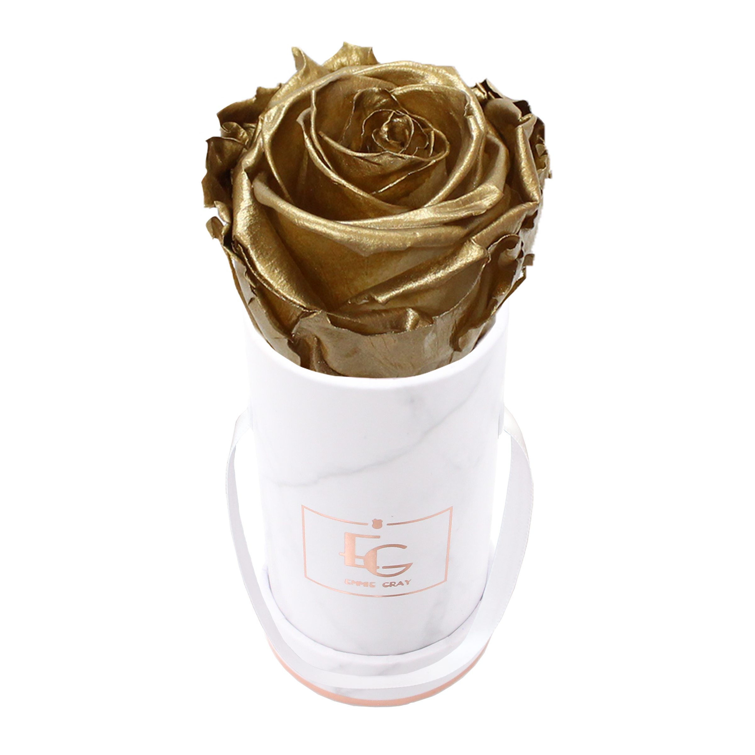Classic Infinity Rosebox | Gold | XXS