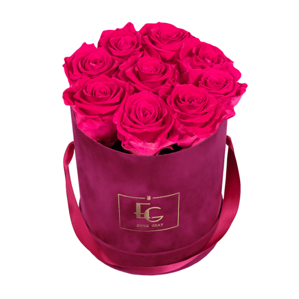 CLASSIC INFINITY ROSEBOX | HOT PINK | S