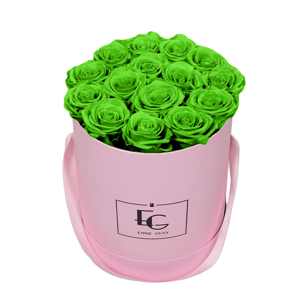 CLASSIC INFINITY ROSEBOX | GREEN GLOW | M