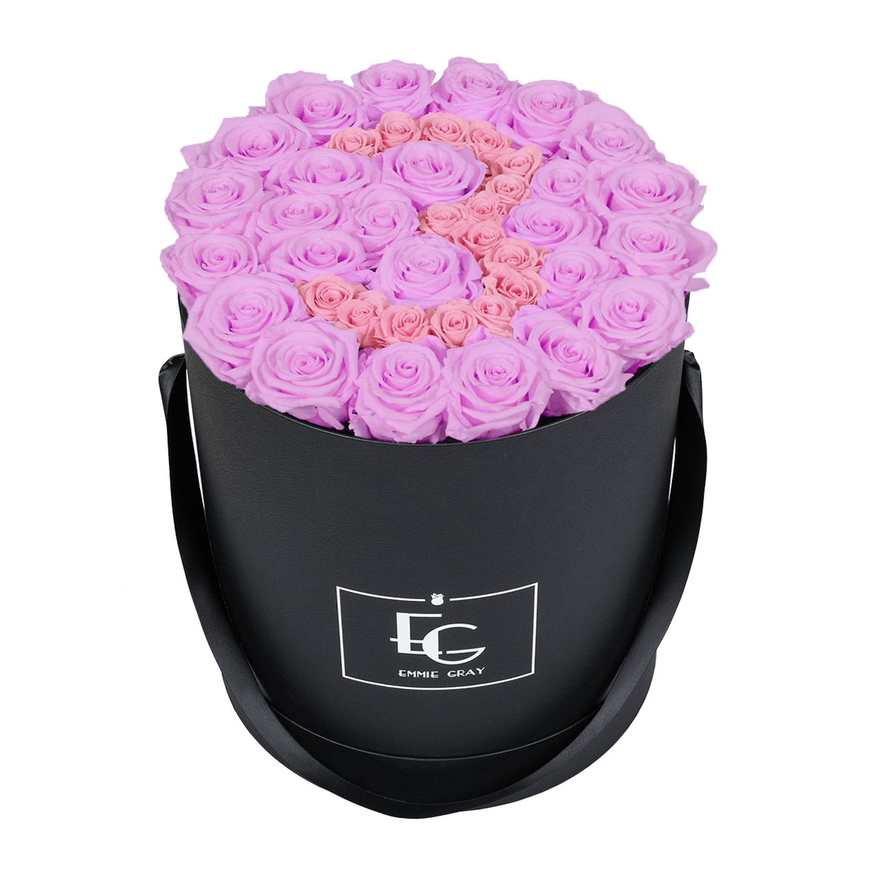 NUMBER INFINITY ROSEBOX | BABY LILLI & BRIDAL PINK | L