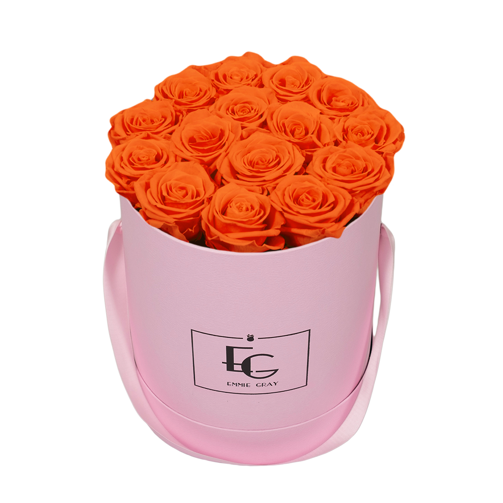 CLASSIC INFINITY ROSEBOX | ORANGE FLAME | M